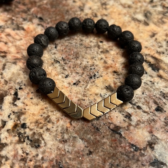 Black Out My Heart Crystal Bracelet Stack - Picture 4 of 5
